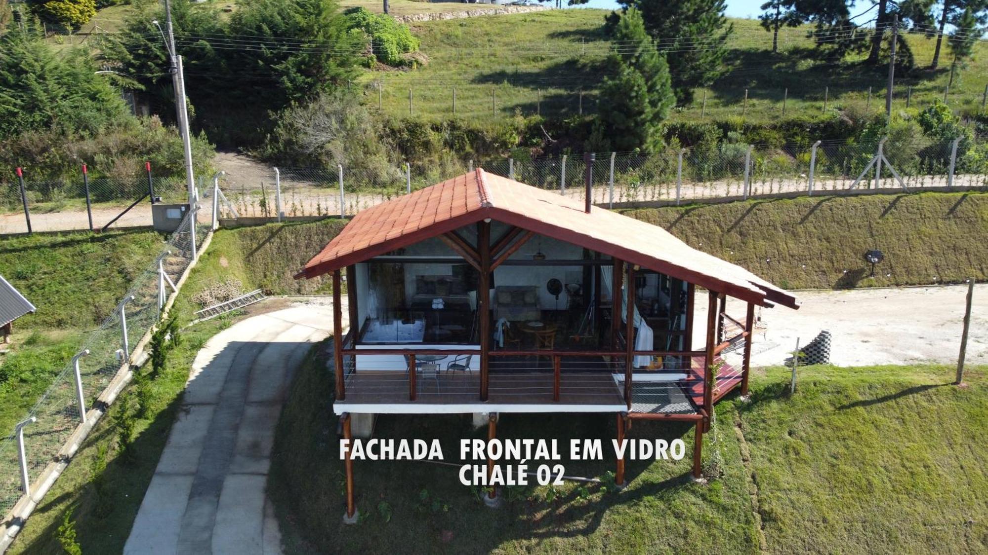 Chale Luz Do Luar Romantismo E Uma Linda Vista Campos do Jordao Bagian luar foto